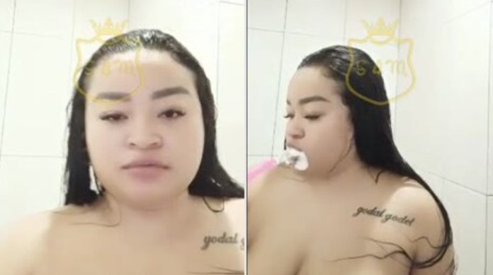 Tante Gudel Montok Live Mandi